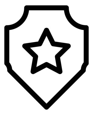 Alışveriş ve teslimatın vektör çizgisi simgesi