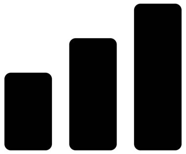 Grafiklerin basit ve minimalist vektör simgesi