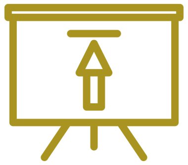 okul yönetim kurulu simgesi vektör illüstrasyonu