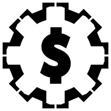 dollar icon vector illustration, currency concept