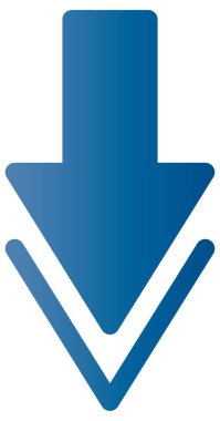 ok vektör simgesi, arayüz konsepti arkaplanı