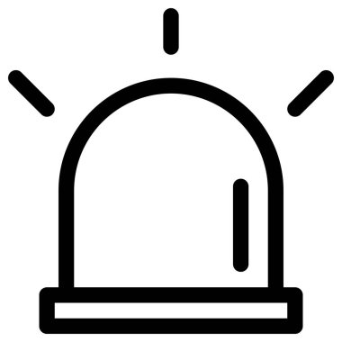 Otel düz vektör simgesi.