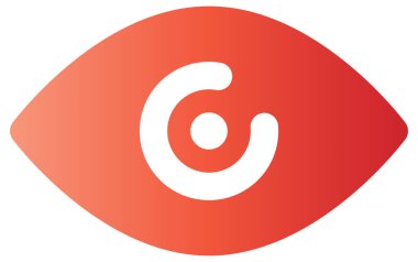 İlkel setten bir göz ikonu. vektör biçimi