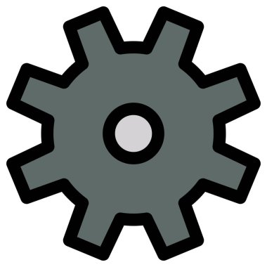 dişli vektör simgeleri