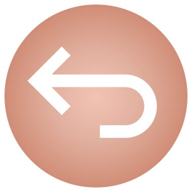 ok vektör simgesi, arayüz konsepti arkaplanı