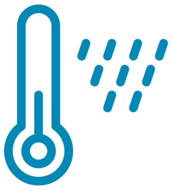 Sperm ikonu. vektör biçimi, yuvarlak açılı, pürüzsüz mavi renkli, beyaz arkaplan