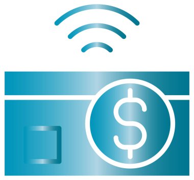 Dolar simgesi vektör illüstrasyonu 