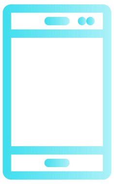 bir bilgisayarın düz vektör simgesi