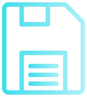 belge vektör simgesi. biçim iki renkli düz sembol, yumuşak mavi renkler, yuvarlak açılar, beyaz arkaplan