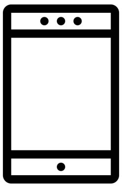 dizüstü bilgisayar vektör çizgisi simgesi