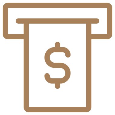 para birimi, dolar simgesi vektör resimleme arkaplanı