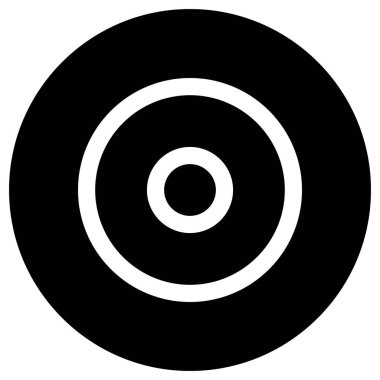 Basit ve minimalist uygulama kullanıcı arayüzü vektör simgesi, glifName