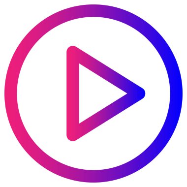 Sonraki ileri vektör simgesi. biçim düz daire içine alınmış sembol, pembe renk, yuvarlak açılar, beyaz arkaplan