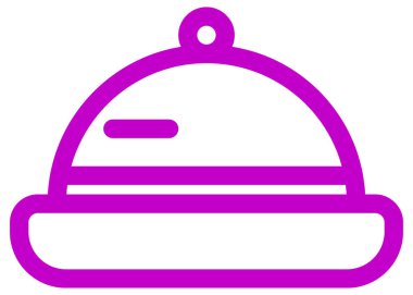 Pembe raf ikonu. vektör biçimi yuvarlak açılı, mor ve gri renkli çift renkli düz ikonik semboldür.,