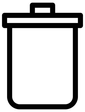 Otel servis satırı vektör simgesi.