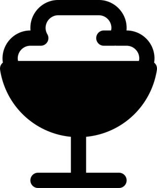 kahve vektör çizgisi simgesi