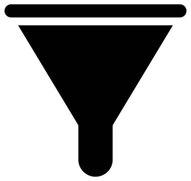 huni, beyaz arkaplanda izole edilmiş basit vektör simgesi