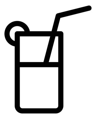 yiyecek ve içecek vektör simgesi