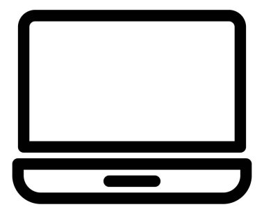 bilgisayar ve aygıt vektör simgesi