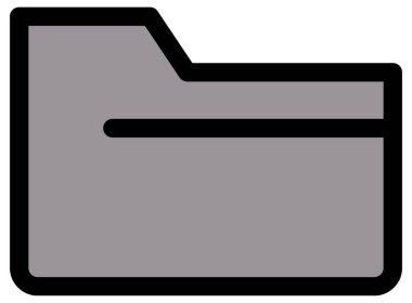 dosya dizini vektör simgesi