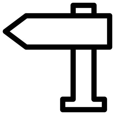 Otel ve inşaat hattı vektör simgesi.