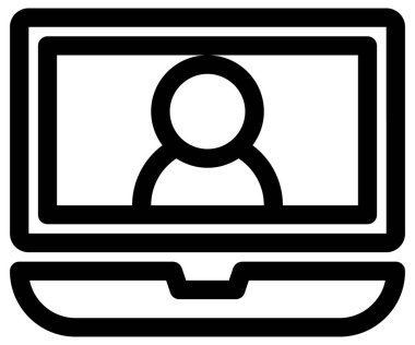 iş ve finans satırı vektör simgesi.