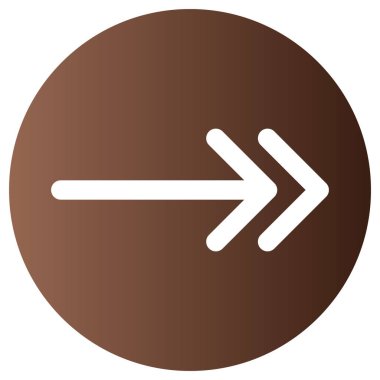 ok vektör simgesi, arayüz konsepti arkaplanı