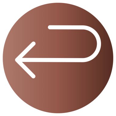 ok vektör simgesi, arayüz konsepti arkaplanı