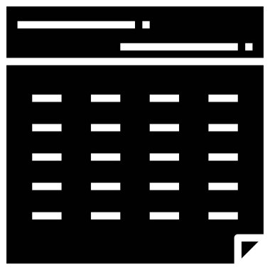 Matematiksel veri analizinin vektör illüstrasyonu