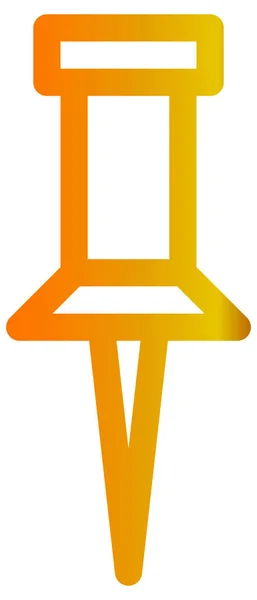 Ikona Vektoru Návštěvníků Styl Dvoubarevný Plochý Symbol Oranžové Šedé Barvy — Stockový vektor
