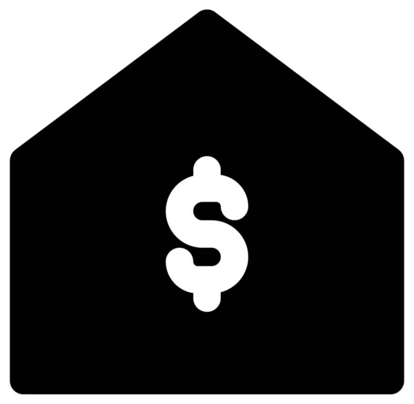 Dollar Icon Vector Illustration Currency Concept — Vettoriale Stock