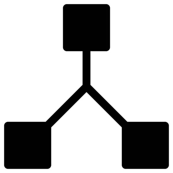 Einfache Und Minimalistische App Benutzeroberfläche Vektor Symbol Glyphe — Stockvektor