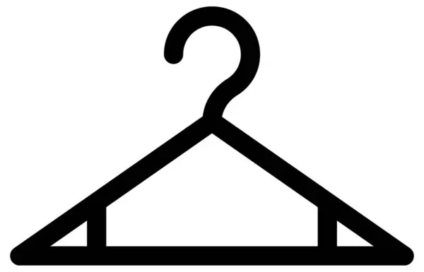 Askı vektör simgesi. biçim düz grafik renkli semboldür.