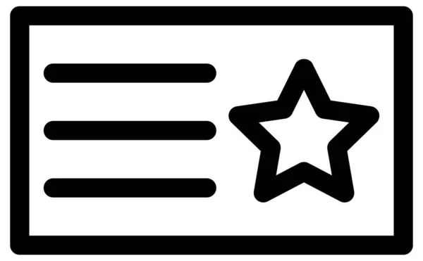 Dokument Vektor Symbol Stil Ist Zweifarbig Flaches Symbol Schwarz Weiße — Stockvektor