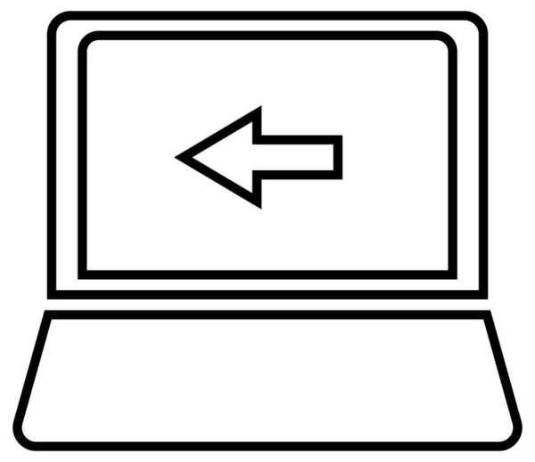 Computer Und Geräte Vektor Symbol — Stockvektor