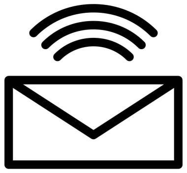 e- posta simgesi vektör illüstrasyonu