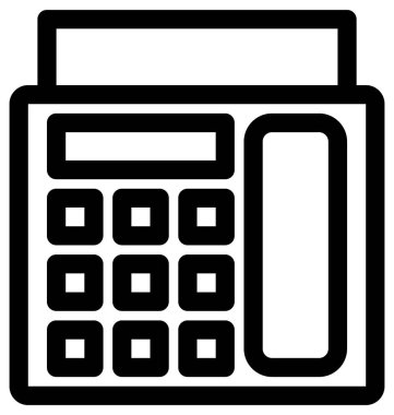 iş ve ofis vektör simgesi.