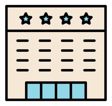 Modern eğitim ikonunun vektör illüstrasyonu