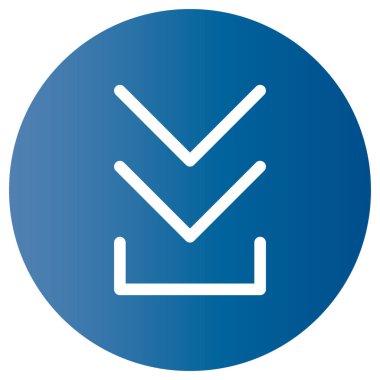 ok vektör simgesi, arayüz konsepti arkaplanı