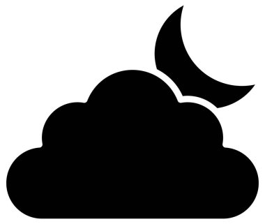 bulut vektör illüstrasyonu