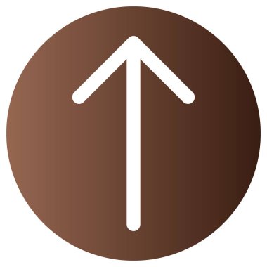 ok vektör simgesi, arayüz konsepti arkaplanı