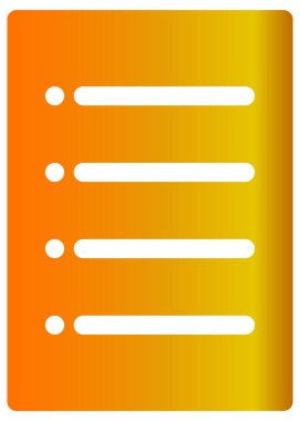 Beyaz üzerine basit ve minimalist uygulama kullanıcı arayüzü vektör simgesi