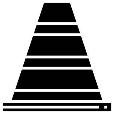 Yol işareti simgesi. Trafik sembolü. vektör illüstrasyonu