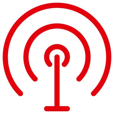 Beyaz üzerine basit ve minimalist uygulama kullanıcı arayüzü vektör simgesi