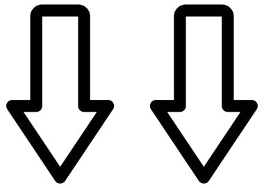 ok simgesi vektör resimleme arkaplanı