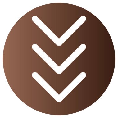 ok vektör simgesi, arayüz konsepti arkaplanı