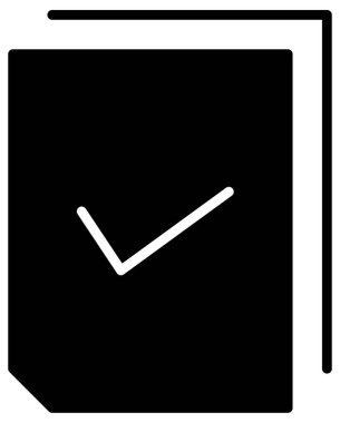 Liste simgesi, vektör illüstrasyonu. düz tasarım biçimi