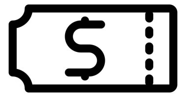 Alışveriş ve kumaş vektör simgesi