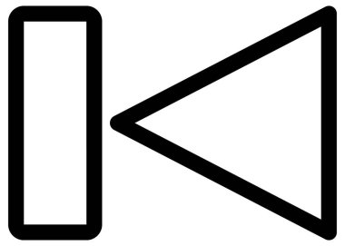 eğri yön vektör simgesi. biçim iki renkli düz sembol, siyah beyaz kağıt, yuvarlak açılar, gri