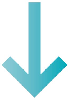 ok vektör simgesi, arayüz konsepti arkaplanı